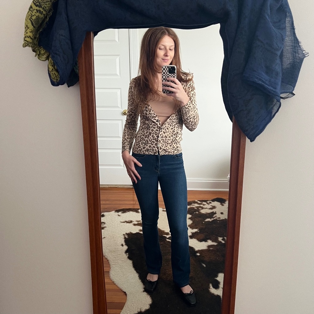 H&M Leopard Print Cardigan